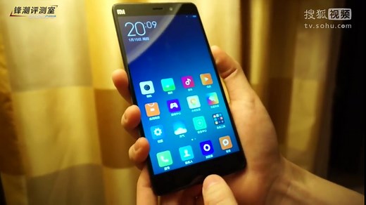 锋潮评测室：小米Note上手体验
