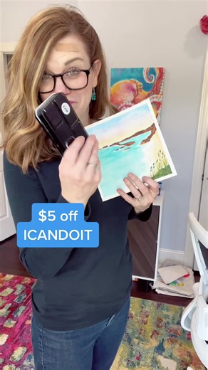 Learn Watercolor Beach Sunset Painting Tutorial