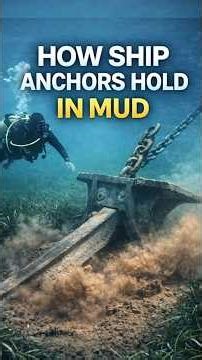 How Ship Anchors Hold in Mud | Anchor Lowering & Holding Power #groundanchors