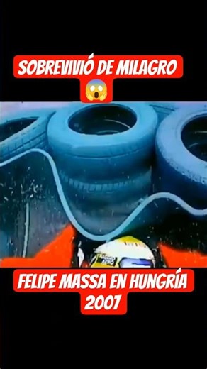 A milímetros de la tragedia: El accidente de Felipe Massa 🏎️⚠️ #formula1 #f1