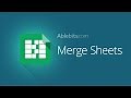 Merge Sheets in Google Sheets