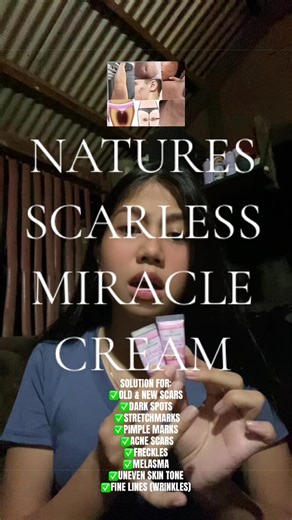 Essential Scar Remover: Nature's Miracle Cream