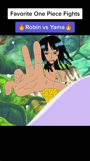 Exciting Robin vs Yama Fight in One Piece