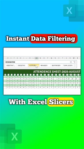 🛑 Stop Filtering Data Like a Noob😶 #shorts #excel