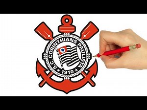 COMO DESENHAR O ESCUDO DO CORINTHIANS