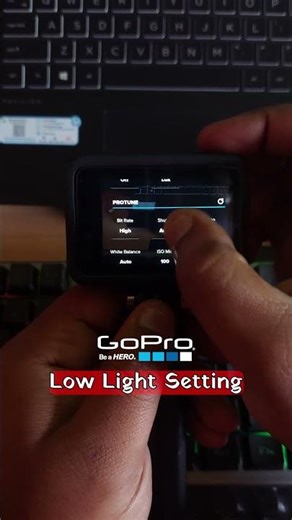 The BEST GoPro Settings for LOW LIGHT & Indoors | Hero 10,11 & 12 #goprohero12 #gopro #gopro12
