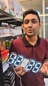 145K views · 1.2K reactions | 3D Digital LED Alarm Clock | ඔයාගෙ BEDROOM එකට නැතුවම බැරි GADGET එකක් | ⏰ | GadgetCity.lk | Facebook