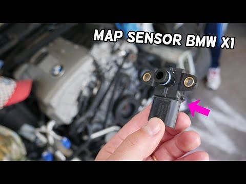 BMW X1 MAP SENSOR LOCATION REPLACEMENT E84
