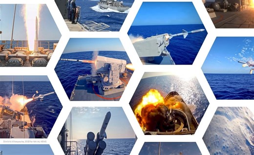 Photos: Hellenic Navy Conducts its Largest Missile Firing Exercise - Naval News