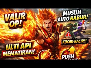 VALIR OP! Sekali Ulti Musuh Auto Kocar-Kacir | Mobile Legends Ranked