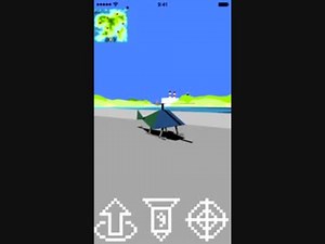 【iOS】傾けて遊ぶヘリのゲームを作ってみた【加速度センサー&ジャイロ】