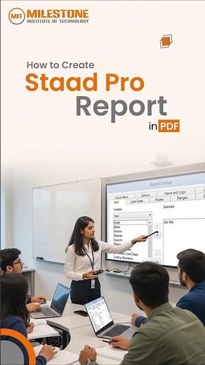Create STAAD Pro Report in PDF in Just 60 Seconds!