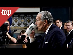 WATCH: Starbucks founder testifies in the Senate over alleged union busting