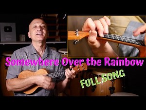 EASY // Somewhere Over the Rainbow // Ukulele Tutorial