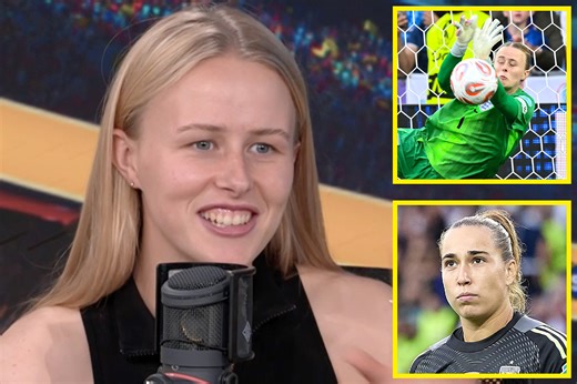 ‘I was trying not to laugh’ – Hannah Hampton tossed Spain goalkeeper’s notes into crowd before Euro final shootout