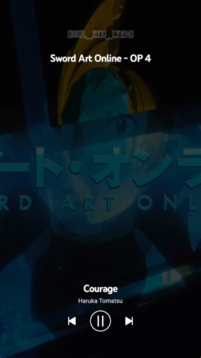 Courage: Abertura 4 de Sword Art Online com Tradução