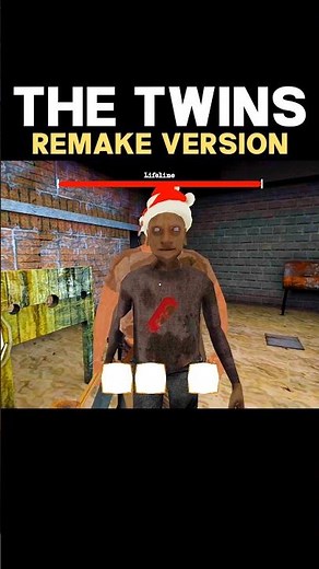 The Twins Remake Versions :)👉💥 4 Enemies☠️ #shorts #granny