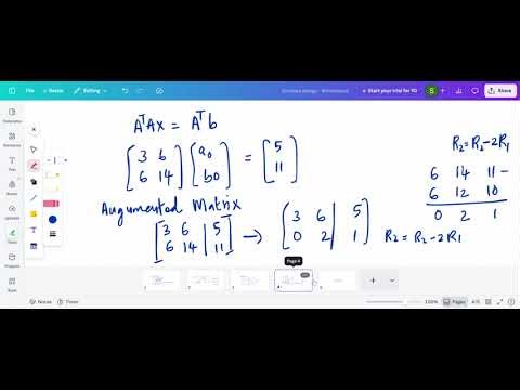 S2 CSB Linear Algebra Module 3 Class 10 Least Square Problem set 2