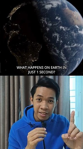 What Happens on Earth in Just 1 Second?