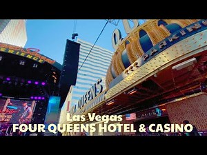 Four Queens Hotel Room Tour || Downtown Las Vegas