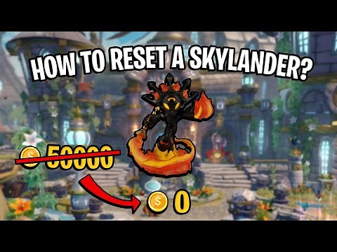 How to reset a Skylander