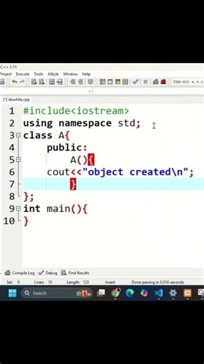 C++ Constructor Explained | Object Creation Demo | OOP Basics for Beginners