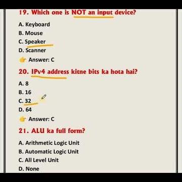 DEO Exam Booster – 25 Most Expected Computer Questions