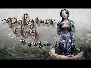 How I Sculpt a Figure in Polymer Clay & Resin