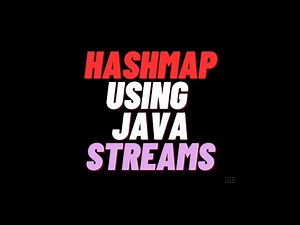 Hashmap with Streams in Java 8