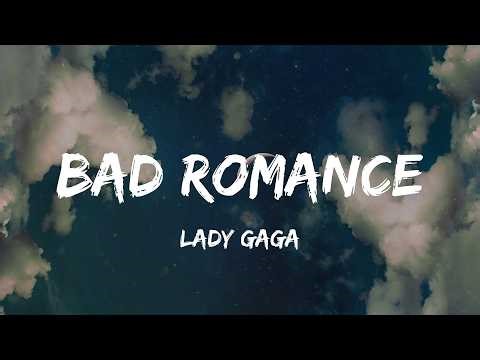 Lady Gaga - Bad Romance (Lyric Video) | Nicki Minaj, One Direction,...