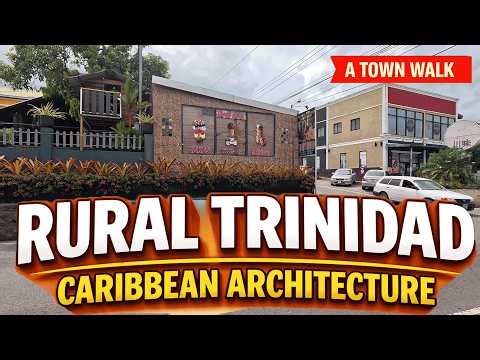 Rural Trinidad Walk 🇹🇹 | Real Caribbean Architecture You’ve Never Seen