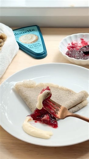 Homemade Buckwheat Crepes ❤️