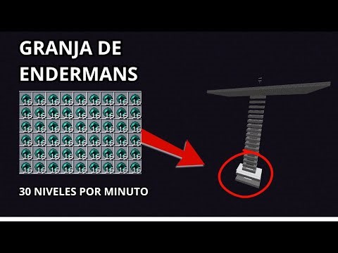 GRANJA de ENDERMANS y XP (Fácil) - Tutorial Minecraft Java 1.21