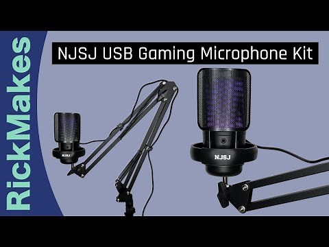 NJSJ USB Gaming Microphone Kit
