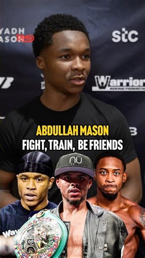 Abdullah Mason wants all the smoke 😤
