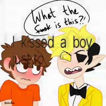 I kissed a boy//Billdip (Bill x Dipper)//