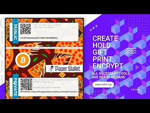 Next-Gen Paper Wallet Generator 2.0! Create! Hold! Print! Gift! Encrypt!