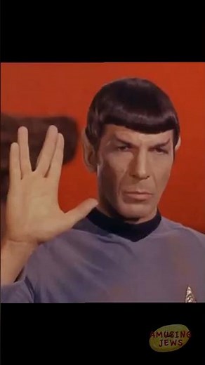 Spock debuts the Vulcan salute (Star Trek, 1967)
