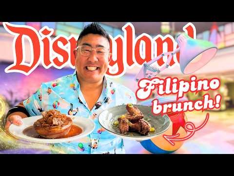 We Tried a LIMITED-TIME Filipino Brunch at Disneyland… Was It Worth It?