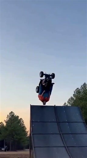 Sliding Lawnmower Flip Gone RIGHT 🚜💨