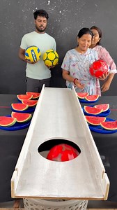 1.3M views · 4.9K reactions | Water melon challenge game all foot ball | Art Easy tutorial | Facebook