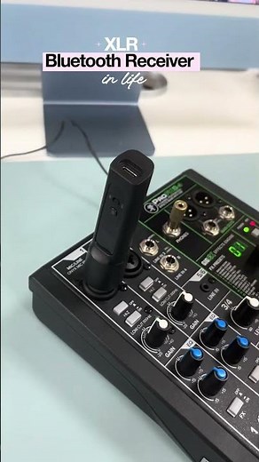 For PA speakers, Mixers & Live Sound. #bluetoothadapter #xlr #receiver #dj #audio