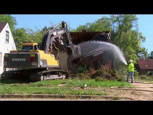 Dust control during demolition: Wet-Wet-Wet Method