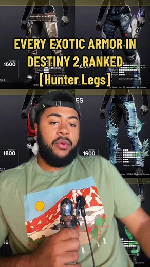 Ranking Every Exotic Armor in Destiny 2: Hunter Legs