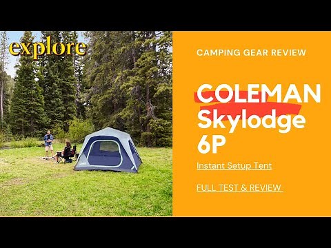 We Review the Coleman Skylodge 6P Instant Setup Tent