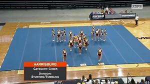 8.6K views · 95 reactions | Harrisburg won their second state 'AA' cheer title in three years during the 2024 state competition. Here is their stunt/tumbling routine from this year's championships. | SDPB Sports | Facebook