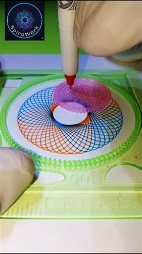 Perfect Spiral spirograph| @Spirowork