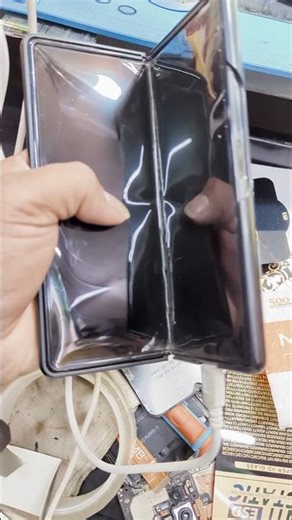 Samsung Z Fold 6 Hidden Problem 😳 Inside Display Dead Without Drop! Buy samsung zfold 7😂 #shorts