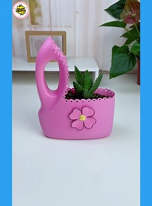 Don't throw away these plastic bottles, use them to make beautiful decorative flower pots | Enjoy creative
