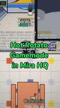 Among Us EHR Mods Hot Potato Gamemode in Mira HQ #amongus #gaming